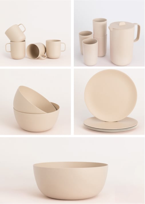 KITCHENWARE OUTDOOR ECO COLLECTION - Pack outdoor tableware