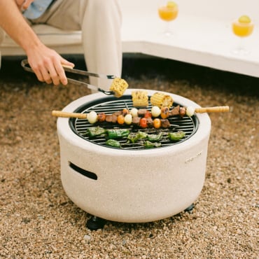 FIRE BOWL GRILL - Outdoor brazier with grill Exclusive