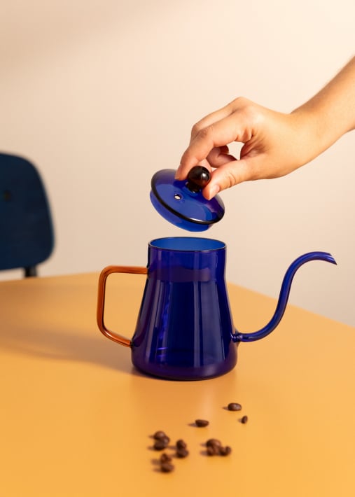 AMBAR COLLECTION - Borosilicate 350ml Glass Teapot