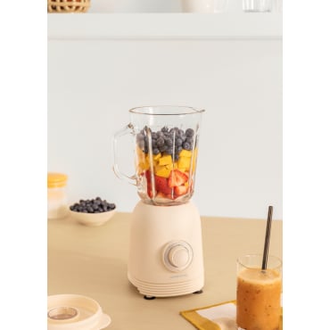 BLENDER PULSE 800 - American style jar blender 800W Off-white