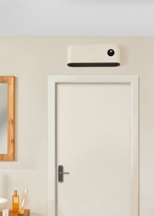 WARM WALL PRO - Ceramic wall or floor heater with WiFi