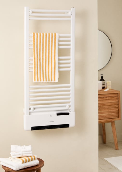 WARM TOWEL ADVANCE - Heated electric towel warmer with WiFi 1000W