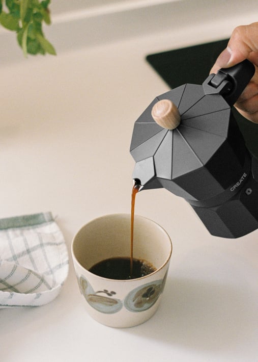 THERA MOKA RETRO - Italian Coffee Maker