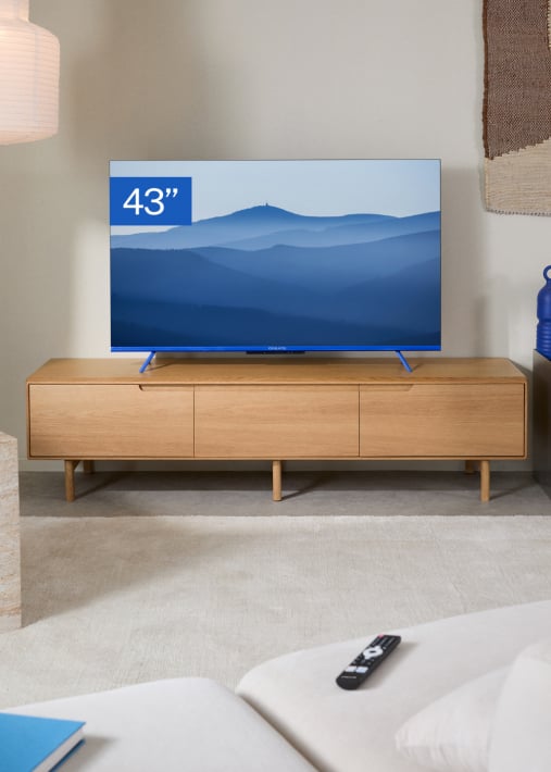 TV COLOR STUDIO - QLED 4K Smart TV with anti-reflective screen and color frame