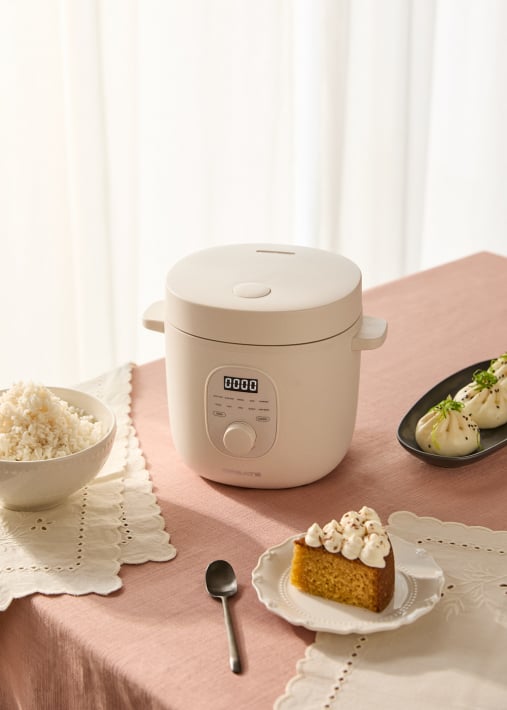 RICE COOKER STUDIO - Multifunctional electric rice cooker with steamer basket