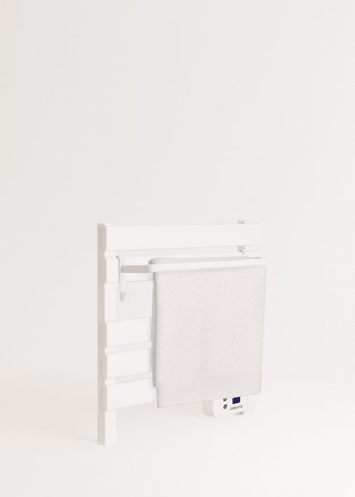 WARM TOWEL MINI - Electric floor-standing or wall-mounted towel rail 150W