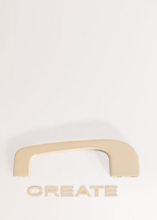 Handle and Logo Set for FRIDGE RETRO
