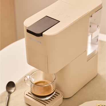 THERA STUDIO - Multi-capsule espresso machine and ground coffee Sand