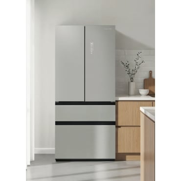 FRIDGE STUDIO FRENCH DOOR PRO 509 - French door style fridge 509L No Frost with Space Pro and Care+ Stainless steel