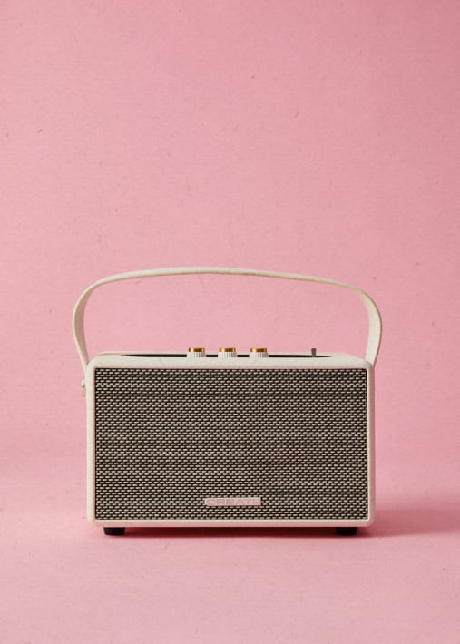 SPEAKER RETRO - Portable speaker with Bluetooth, USB, and AUX