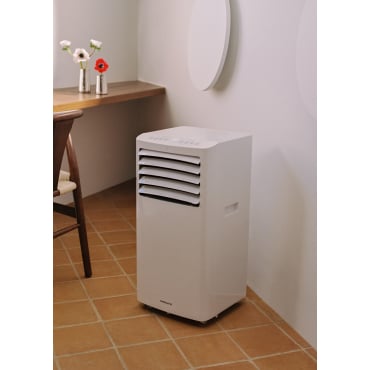 SILKAIR DUAL CONNECT 12000 - Portable air conditioner 4-in-1 WiFi 12000 BTU with heat pump White