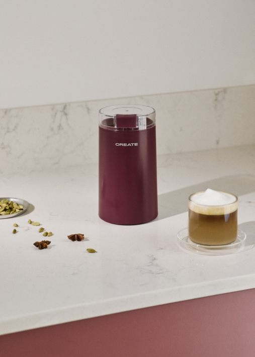 COFFEE GRINDER STUDIO - Coffee and food grinder with stainless steel blades