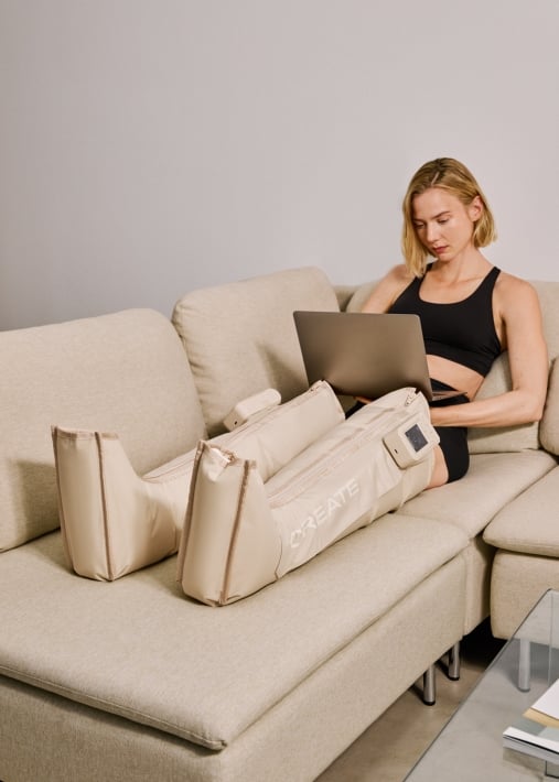 BODYCARE PRESSO BOOTS - Wireless compression boots with 5 air chambers