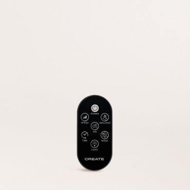 Remote control for ION-WIND SF fan Black