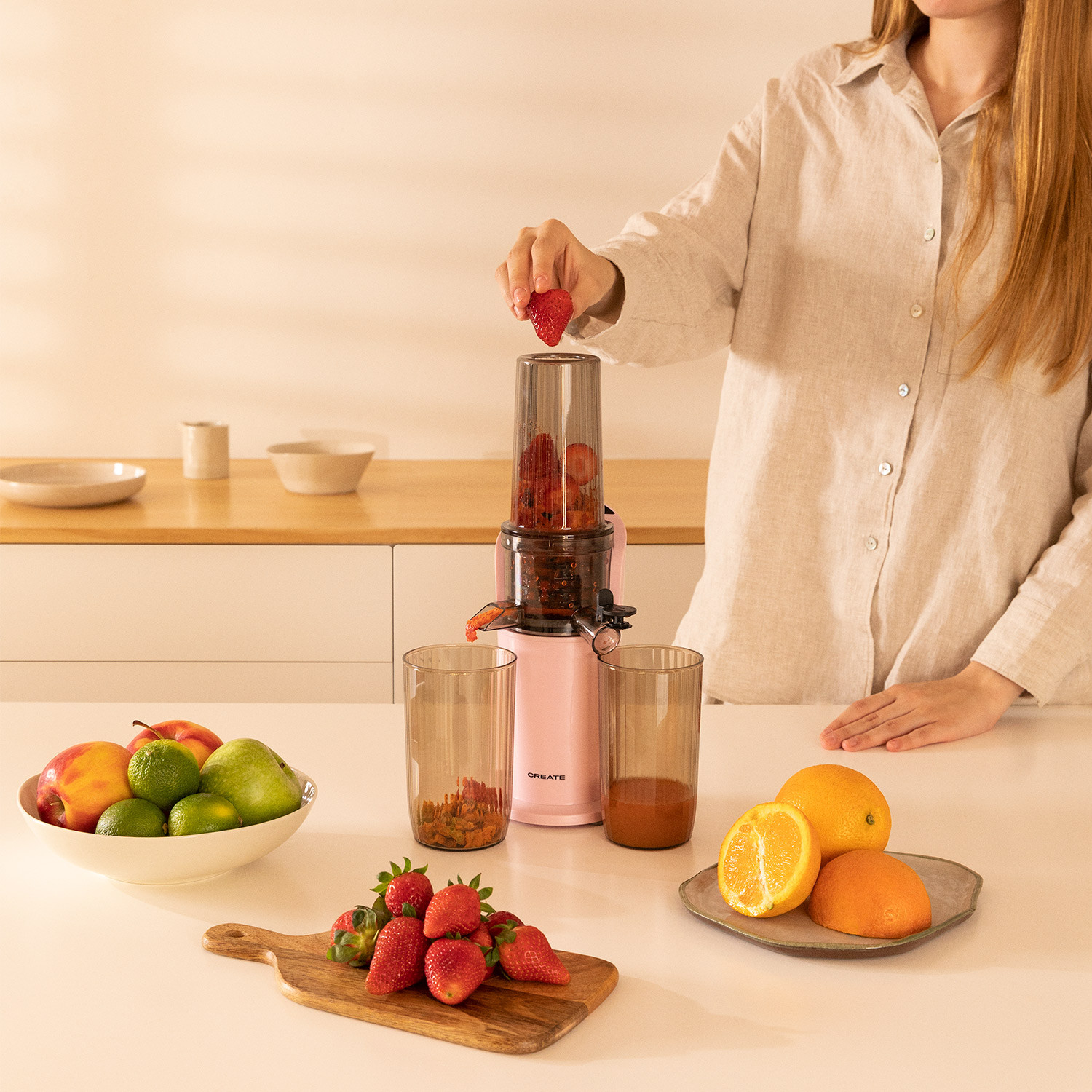 JUICER SLOW MINI Slow Extraction Blender 150W Create