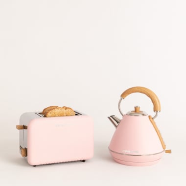 Buy PACK - TOAST RETRO Bread toaster + KETTLE RETRO L Kettle UK PLUG