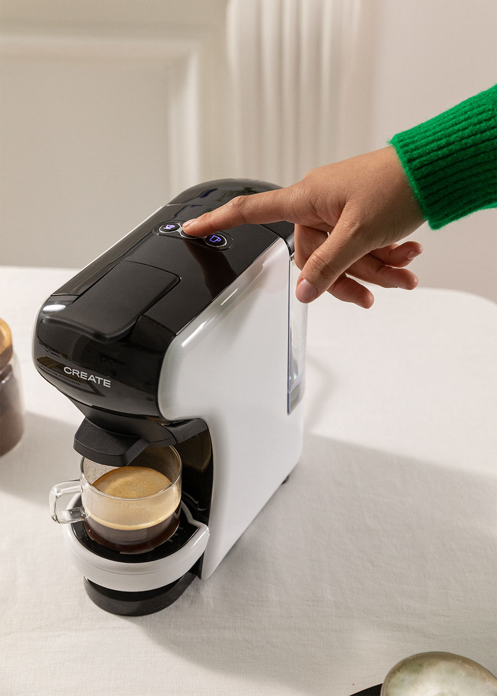 POTTS Multicapsule Espresso Coffee Machine Create