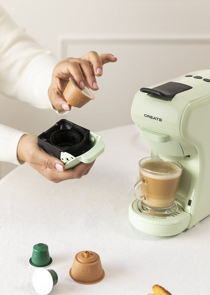 POTTS - Multi-capsule express and ground coffee machine - Create