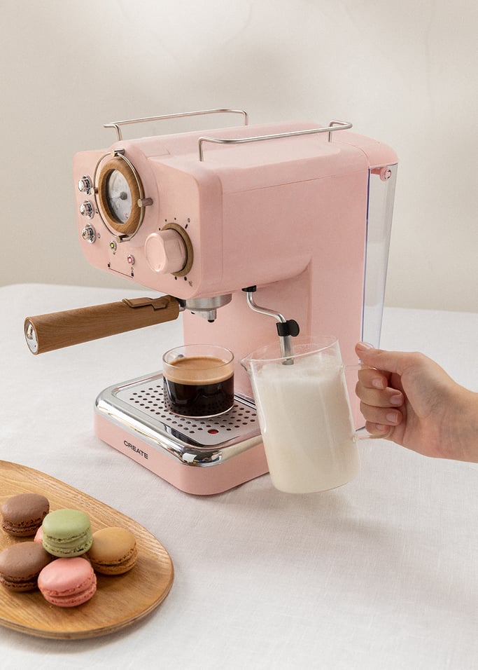 THERA RETRO MATT - Espresso coffee maker with matt finish, gallery image 2
