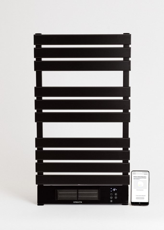 WARM TOWEL PRO - Electric towel rail with heater and Wi-Fi 500/1500W, gallery image 2
