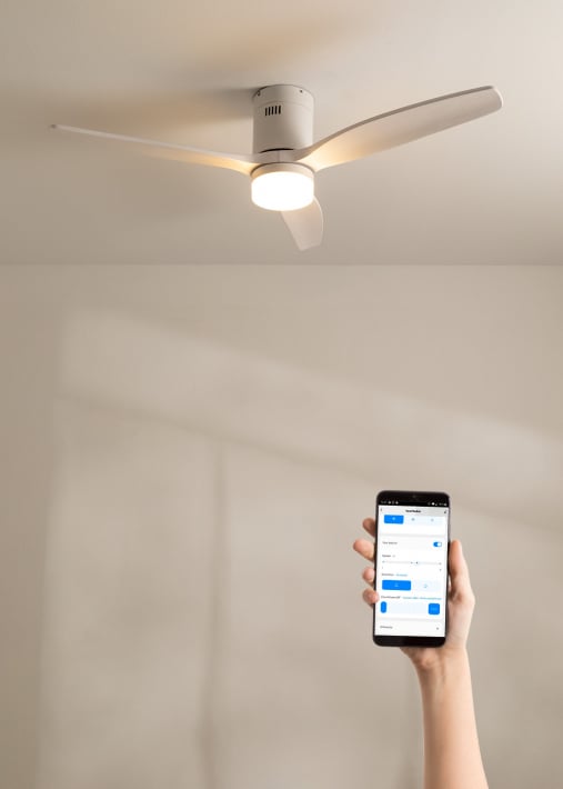 White Ceiling Fans Create