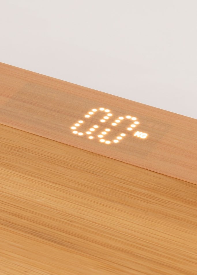 BALANCE BODY BAMBOO - Bamboo bathroom scale, gallery image 3