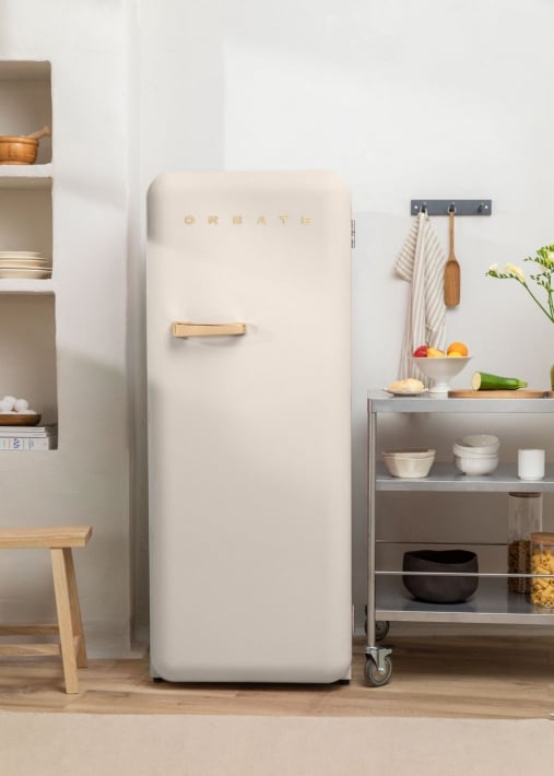 Buy FRIDGE RETRO 281L - Retro-style refrigerator