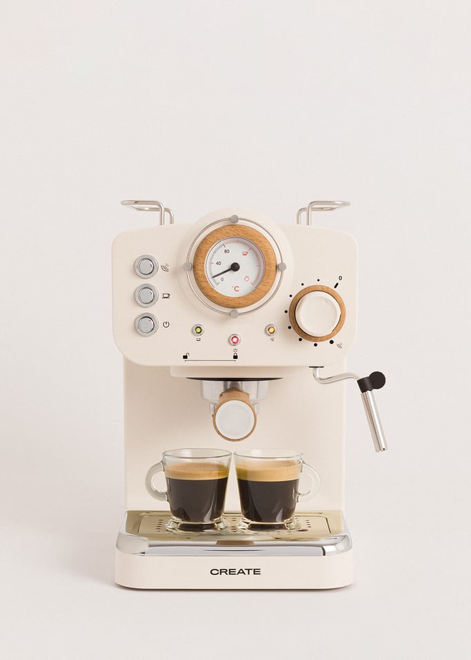 Pack TOAST RETRO Toaster + THERA RETRO Matte Finish Espresso Machine , gallery image 2