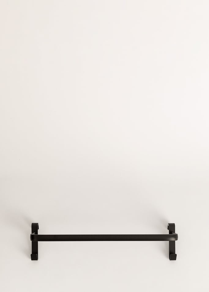 Shelf with hook and one bar for WARM TOWEL towel rail, gallery image 1