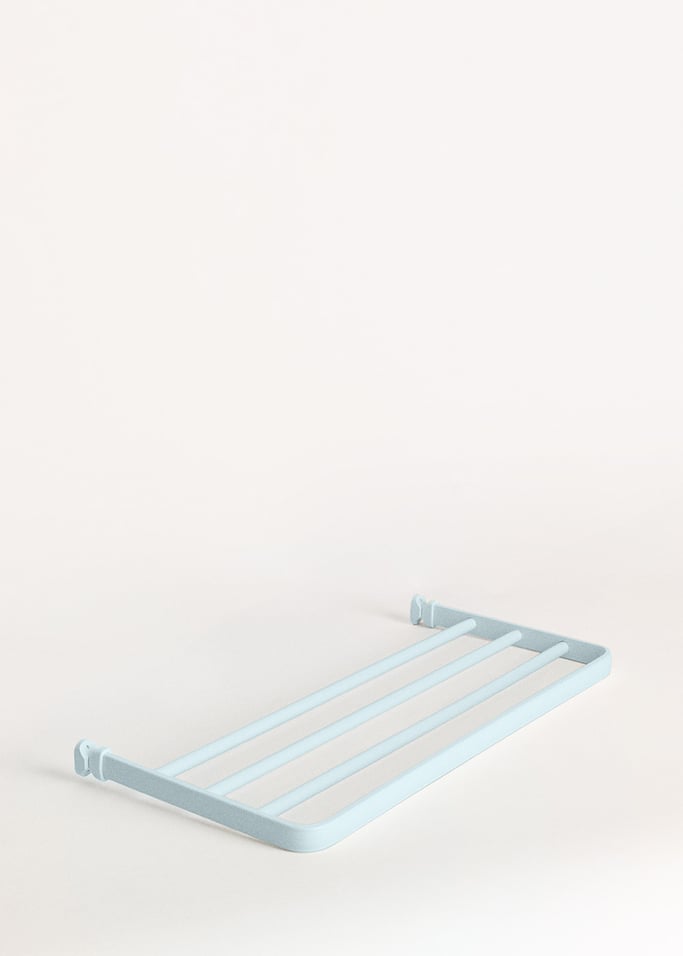 Shelf with three bars for WARM TOWEL towel rail, gallery image 1