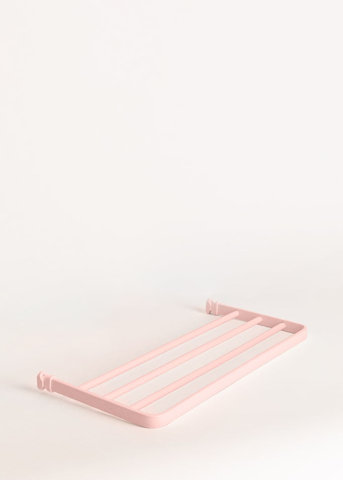 Shelf with three bars for WARM TOWEL towel rail, gallery image 1
