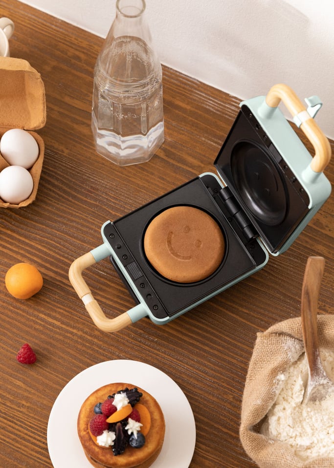 STONE STUDIO - Sandwich grill and waffle maker with removable plates -  Create
