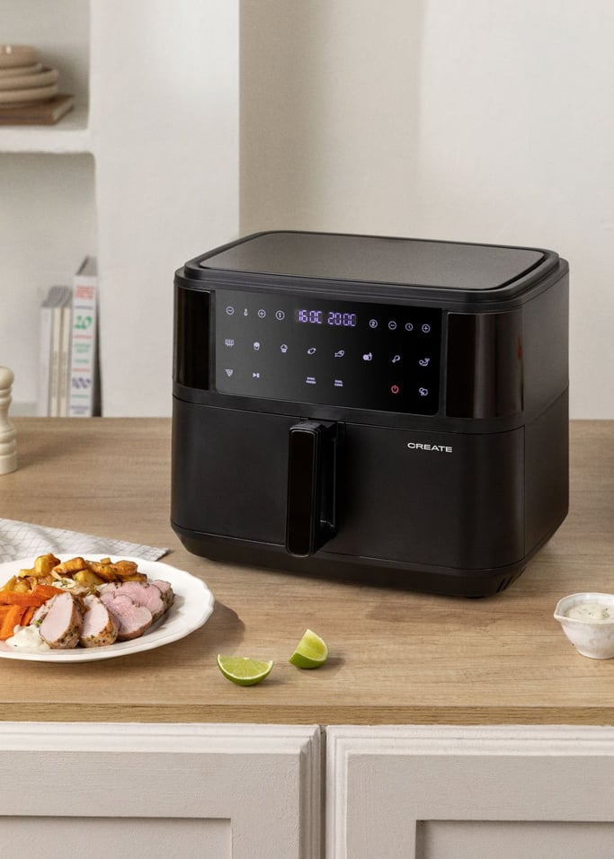 AIR FRYER DUAL - 10L oil-free fryer with separator, gallery image 1