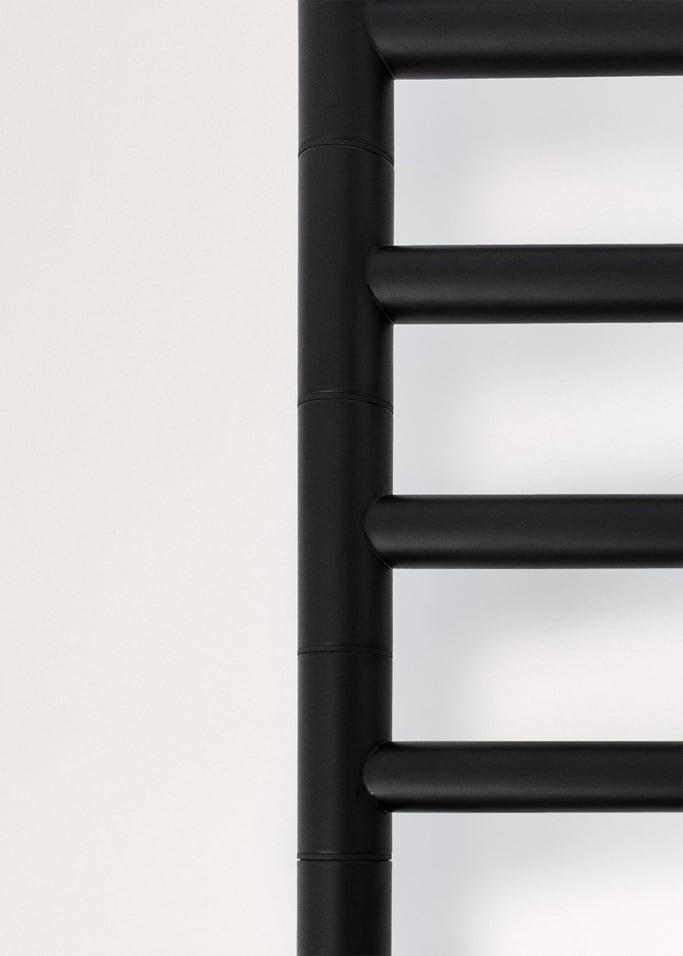 WARM TOWEL MINIMAL - Electric towel rail 80W with 180º swivel bars, gallery image 7