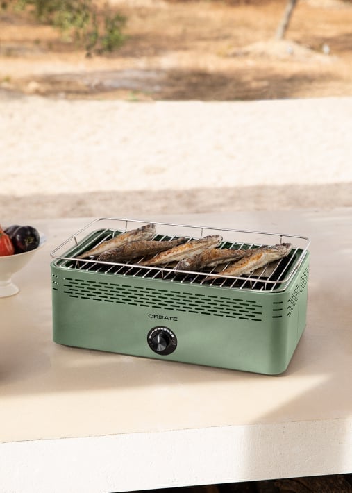 Buy BBQ COMPACT - Smokeless charcoal portable barbecue grill