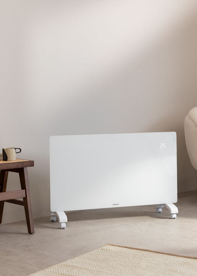 WARM CRYSTAL 2500W - Electric Glass Convector with WiFi, gallery image 1