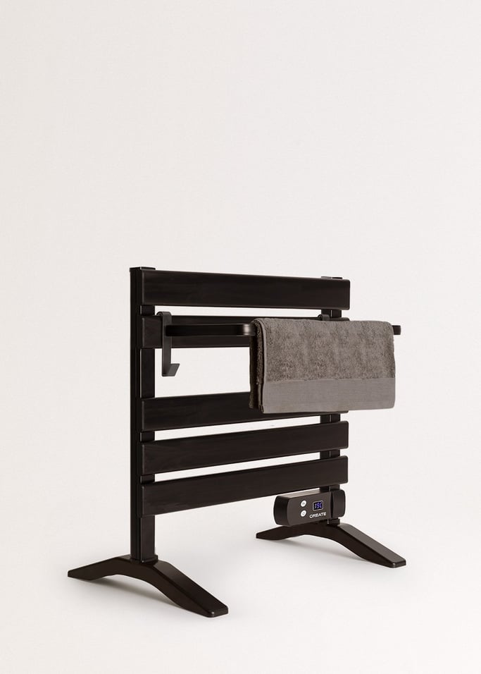 WARM TOWEL MINI - Electric floor-standing or wall-mounted towel rail 150W, gallery image 4