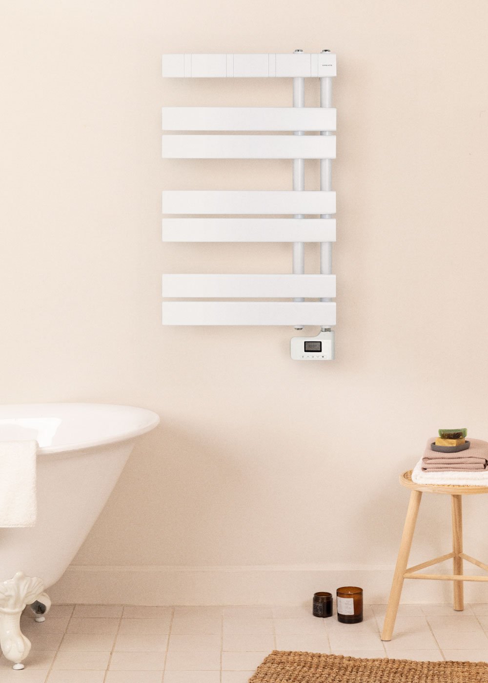Oil towel rail hotsell
