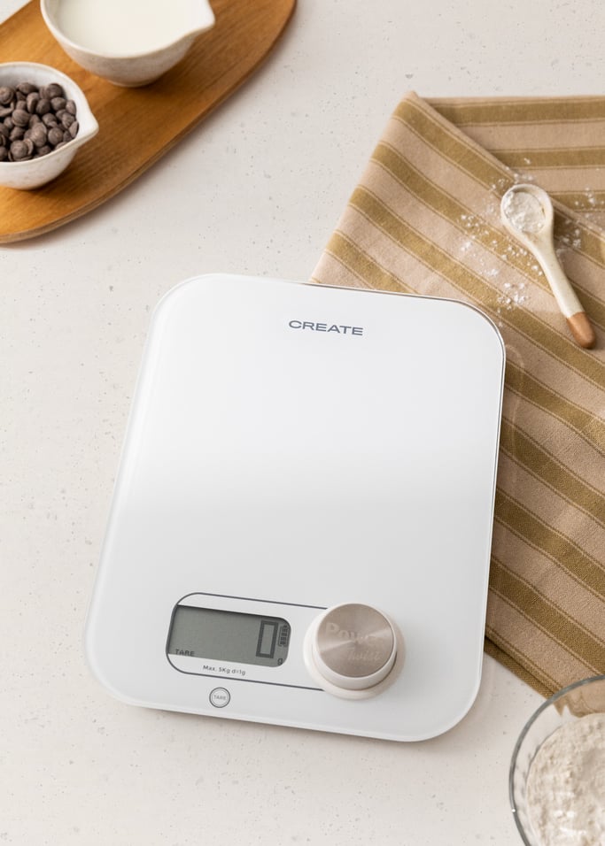 BALANCE FOOD ECO - Kitchen scale without batteries, gallery image 1