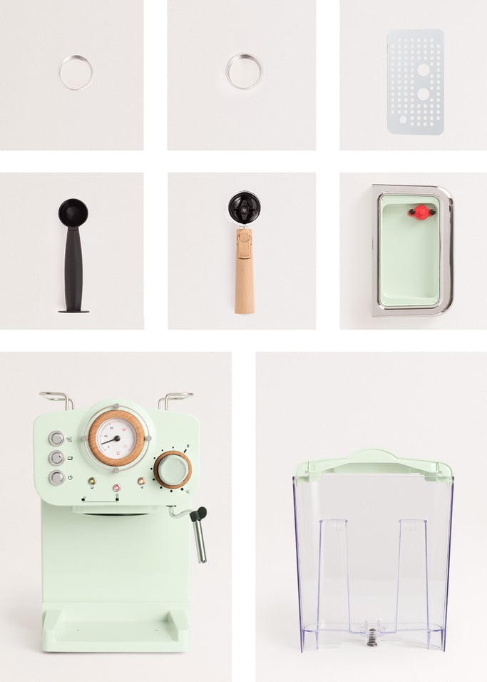 Pack THERA RETRO Express Coffee Maker + MILL PRO Coffee and Spice Grinder, gallery image 4