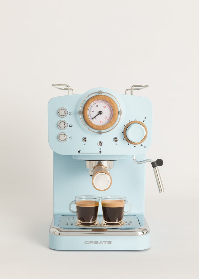 Pack TOAST RETRO Toaster + THERA RETRO MATT Matte Finish Espresso Machine , gallery image 2
