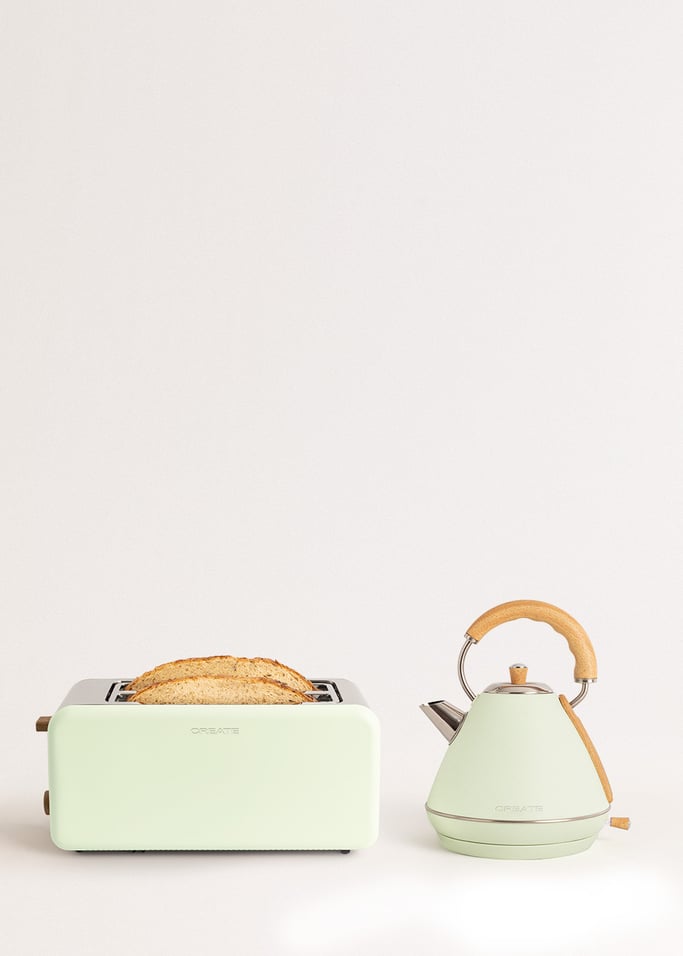 Pack TOAST RETRO Toaster + KETTLE RETRO Kettle , gallery image 1