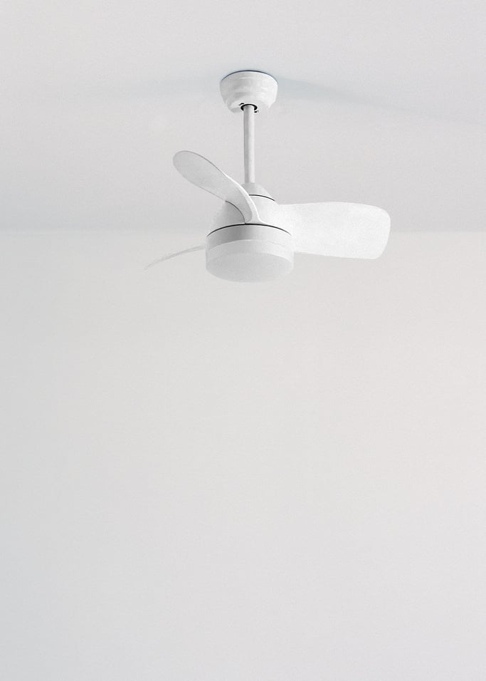WIND ROUND - Silent 40W ceiling fan Ø76 cm, gallery image 2