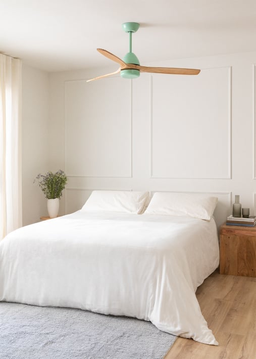 Buy WIND CUP - Silent 40W ceiling fan Ø132 cm 100% wood