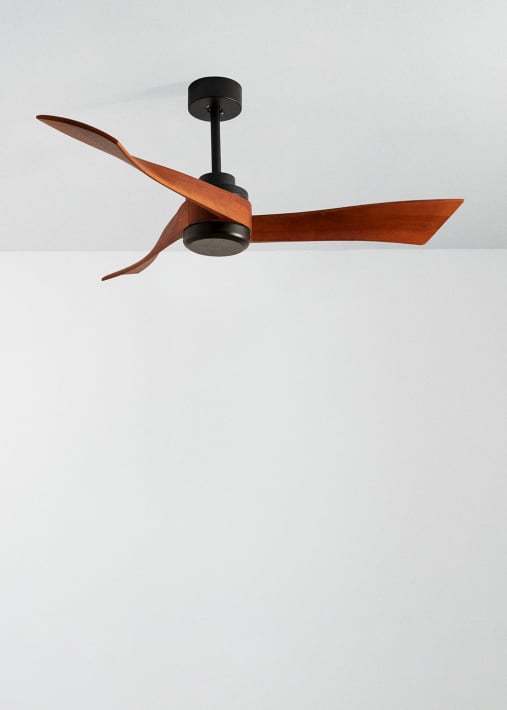 Buy WIND CURVE - Silent 40W ceiling fan Ø132 cm 100% wood