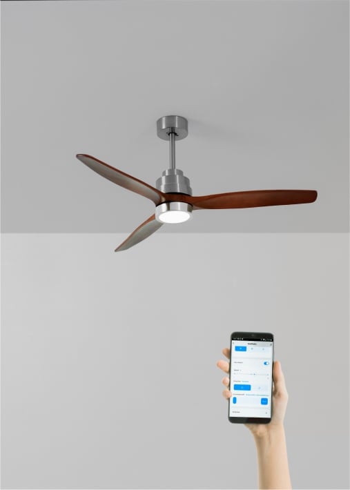 Buy WIND STYLANCE - Silent 40W ceiling fan Ø132 cm 100% Holz