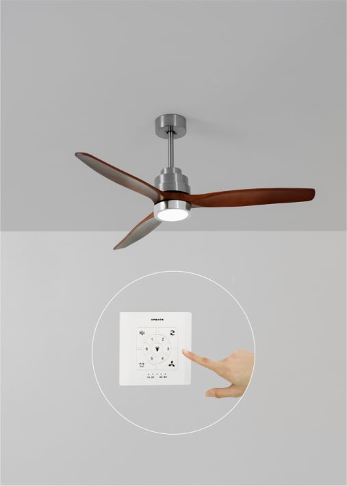 Buy WIND STYLANCE - Silent 40W ceiling fan 100% wood various sizes