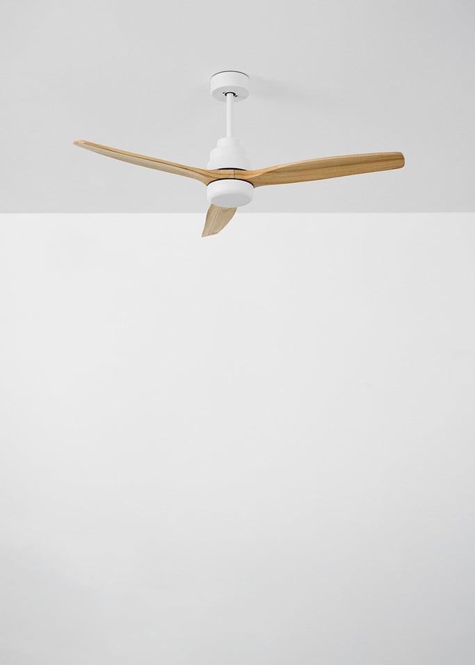 WIND STYLANCE - Silent 40W ceiling fan Ø132 cm 100% Holz, gallery image 2