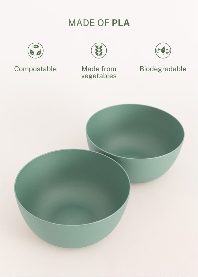 KITCHENWARE OUTDOOR ECO - Set of 2 small bowls for outdoors, gallery image 4