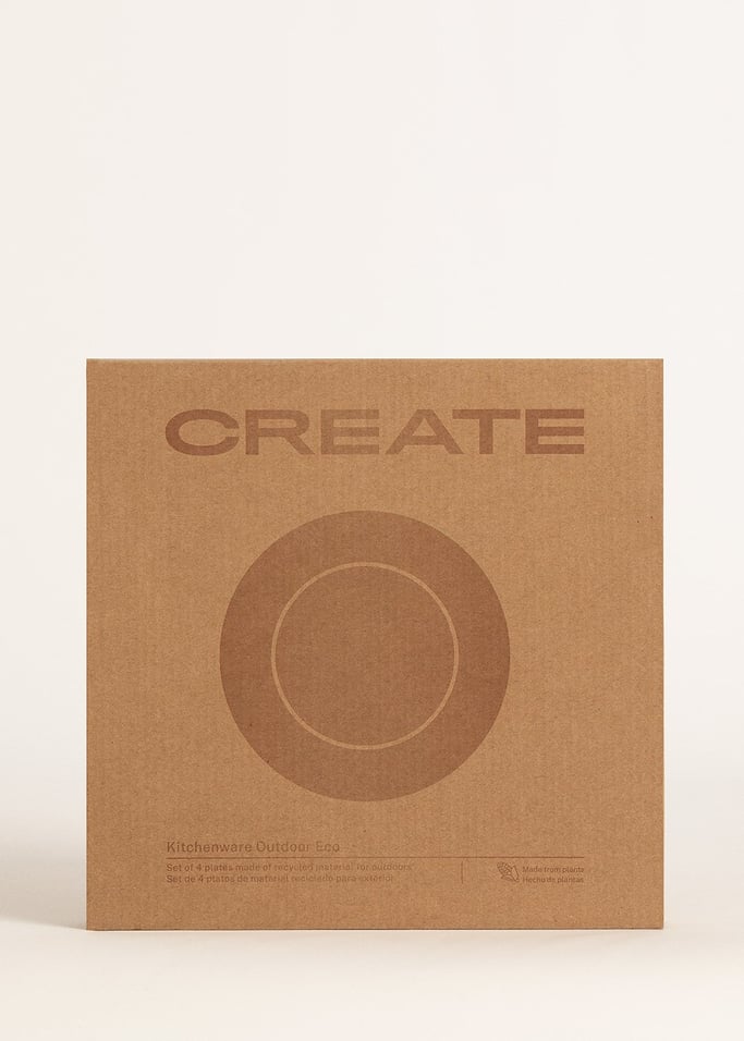 KITCHENWARE OUTDOOR ECO - Set of 4 plates for outdoors, gallery image 8